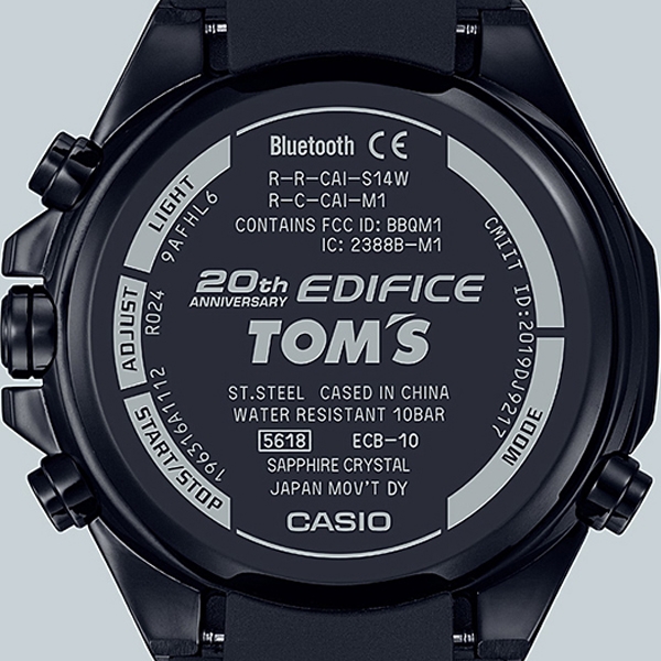 EDIFICE ECB-10TMS-1AJR-