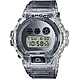 CASIO 卡西歐 G-SHOCK DW-6900 80年代半透明金屬手錶 DW-6900SK-1 product thumbnail 1