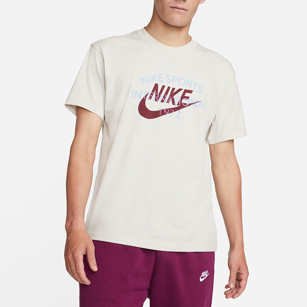 NIKE 上衣  短袖上衣 運動 男款 灰白 DR8007072 AS M NSW TEE CIRCA HBR