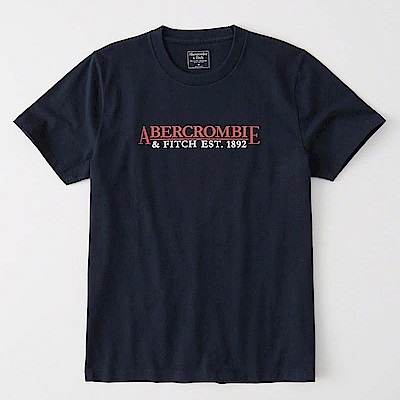 af a&f Abercrombie & Fitch 短袖 T恤 藍 0839