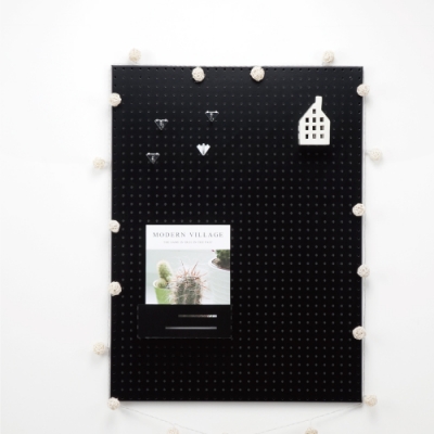 韓國inpegboard 收納壁板/鐵製洞洞板/牆面收納置物架/韓國-60X80(2色)