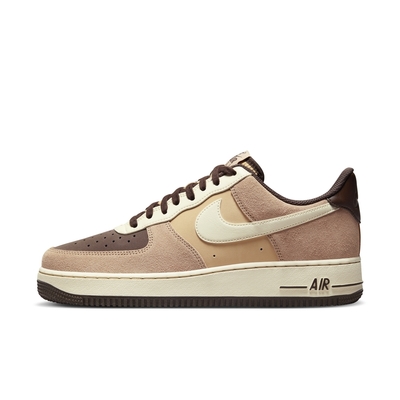 nike air force 1 07 lv8 emb 男休閒運動鞋-卡其色-fb8878200