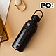 【PO:Selected】丹麥ODYSSEY輕量便攜雙蓋水瓶470ml(黑) product thumbnail 2
