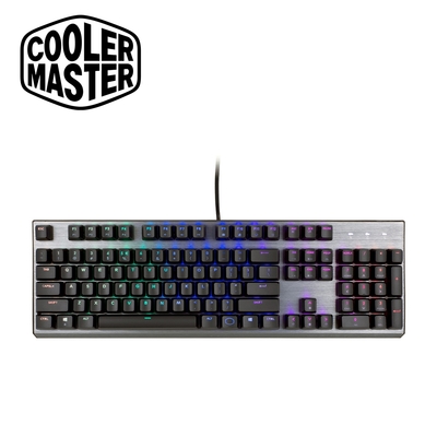 酷碼Cooler Master CK350 紅軸機械式RGB電競鍵盤