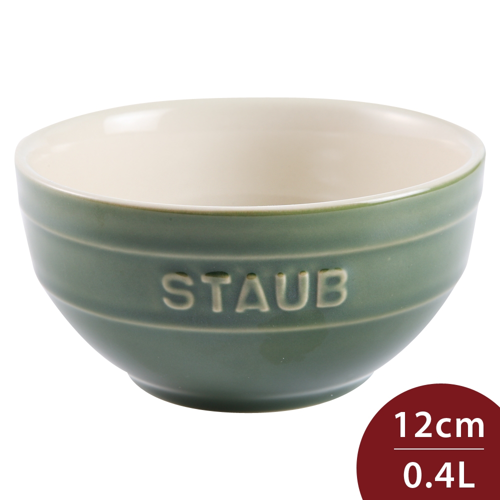 Staub 餐碗 12cm 綠色