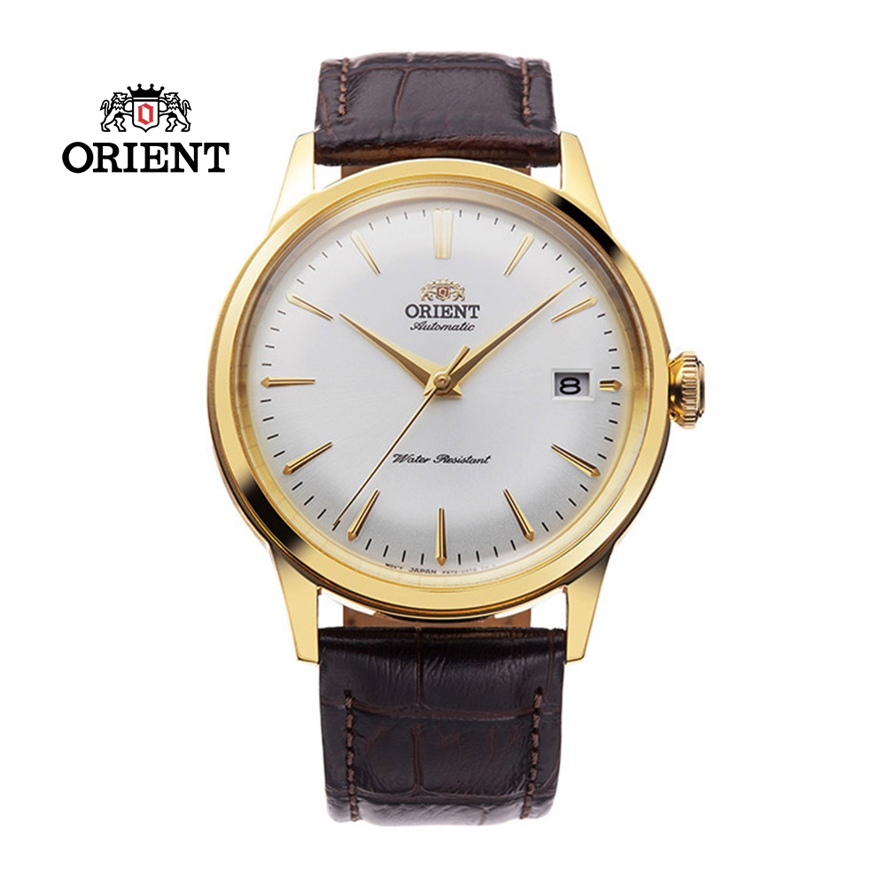 ORIENT 東方錶 DATEⅡ機械錶 皮帶款 RA-AC0M01S 白色 - 38.4mm