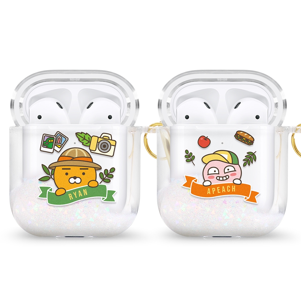 GARMMA KAKAO FRIENDS AirPods 1&2代藍牙耳機流沙保護套