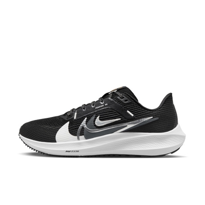 nike w air zoom pegasus 40 prm any 女運動慢跑鞋-黑白-fb7703001