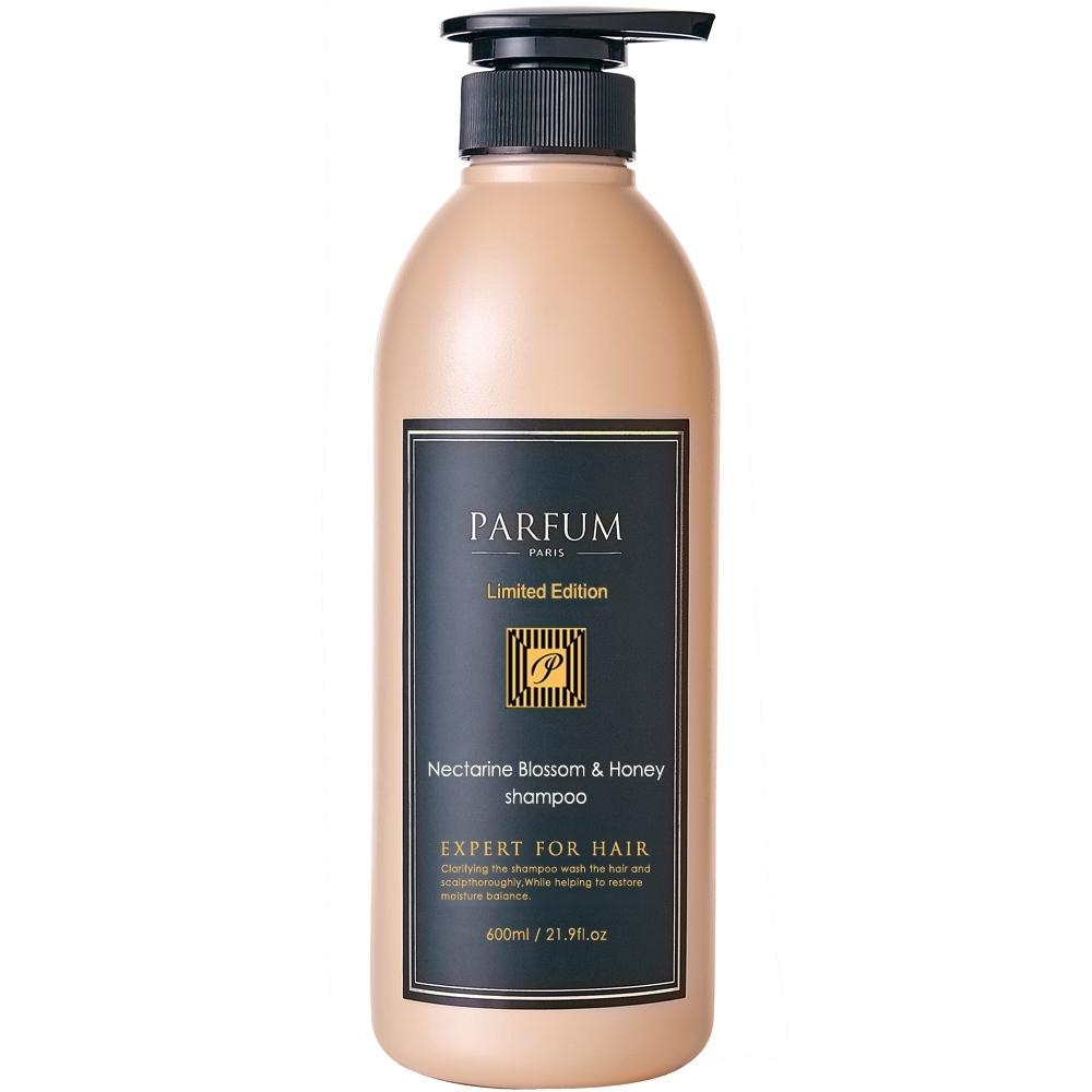 Parfum 香氛精油洗髮精600ml(杏桃花與蜂蜜)