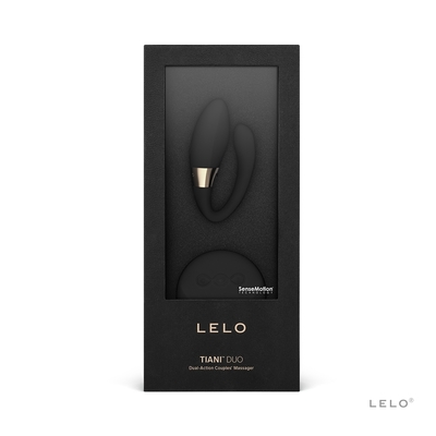 LELO TIANI DUO｜無線遙控情侶共震按摩器｜黑色