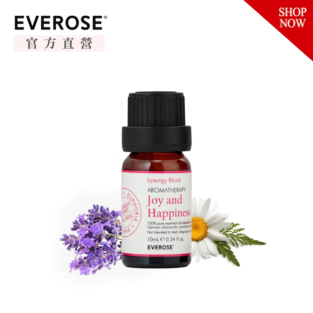 Everose 愛芙蓉 複方精油10ml-快樂精油