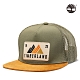 Timberland 中性橄欖綠山行棉帆布平簷帽|A1F12 product thumbnail 1