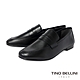 Tino Bellini 巴西進口牛皮經典平底樂福鞋FYLV026-黑 product thumbnail 1
