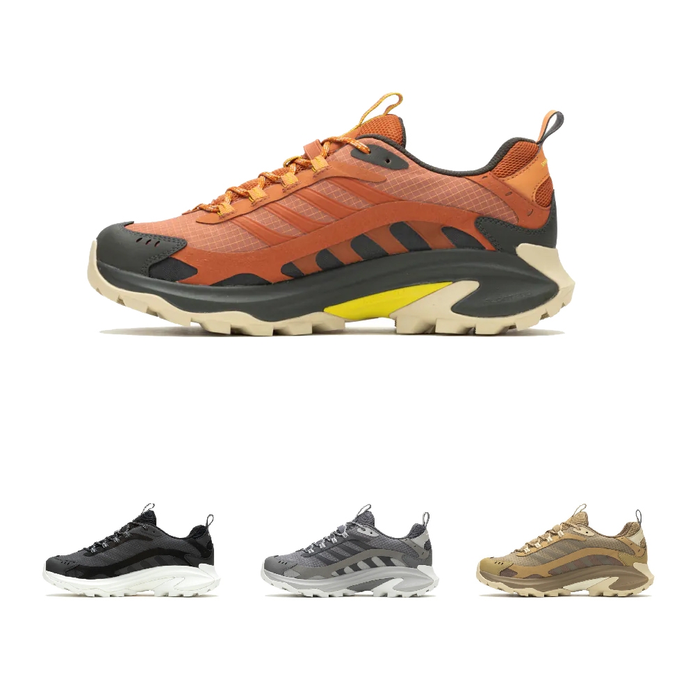 【MERRELL】一起運動 男運動鞋 MOAB SPEED2 GORE-TEX 24SS （ML037515/ML037517） (ML037515-灰-男)