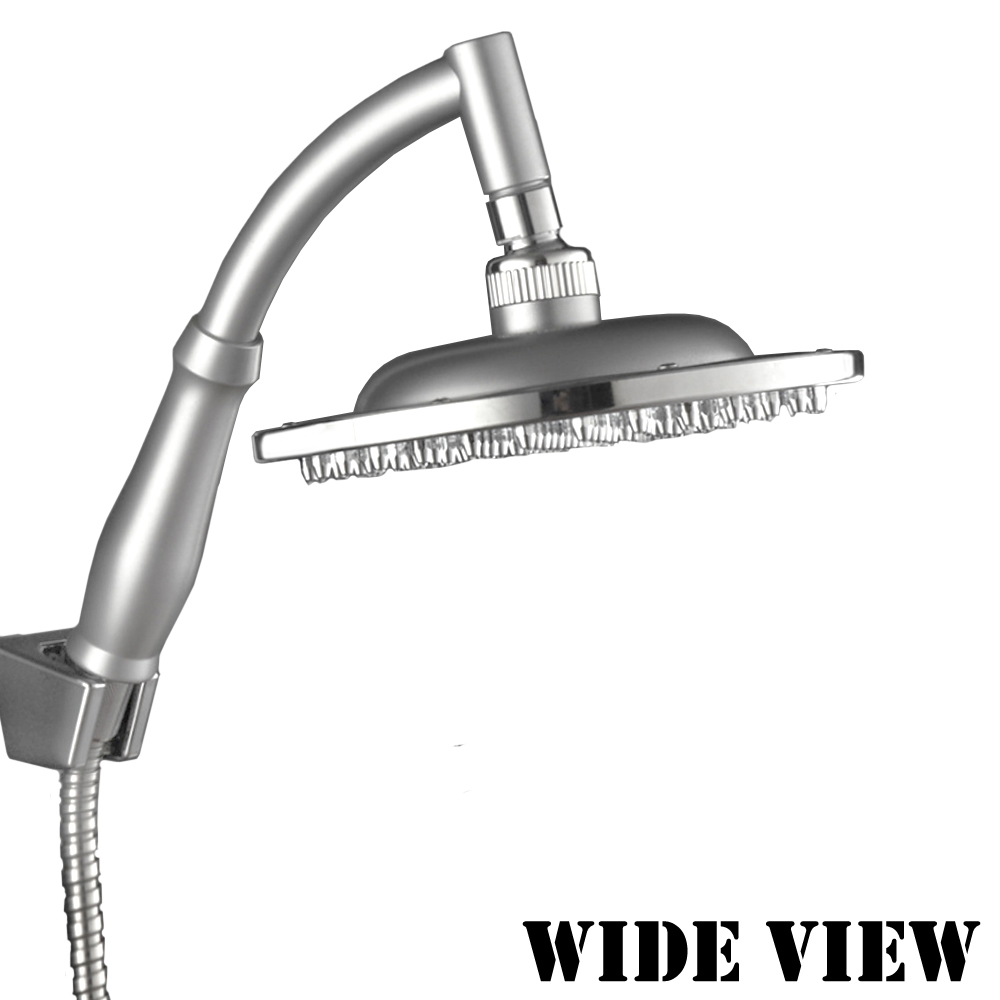 WIDE VIEW SPA級淋浴8吋增壓蓮蓬頭(ZU-SH06)