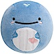 鯨鯊先生微笑的臉系列丸子QQ掌心公仔。小藍鯨 San-X product thumbnail 1