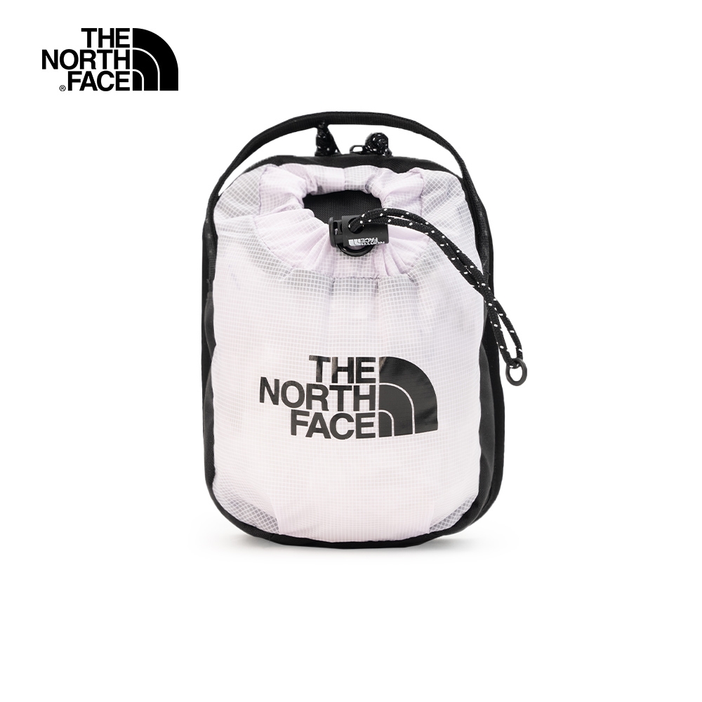 【The North Face 官方旗艦】北面男女款淡紫色防潑水抽繩前袋休閒單肩包｜52RY80U