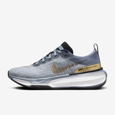 NIKE WMNS ZOOMX INVINCIBLE RUN FK 3 女慢跑鞋-灰藍金-DR2660400