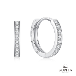 SOPHIA 蘇菲亞珠寶 - 娜拉 18K金 鑽石耳環
