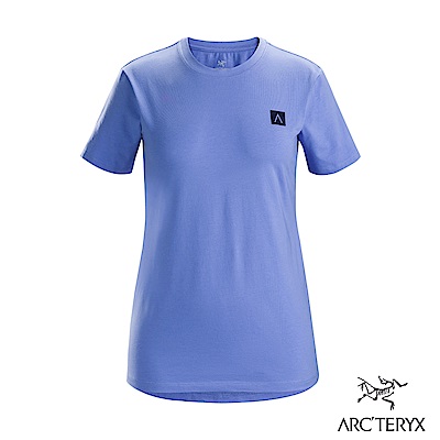 Arcteryx 始祖鳥 24系列 女 A Squared 有機棉 短袖休閒Tee 紫