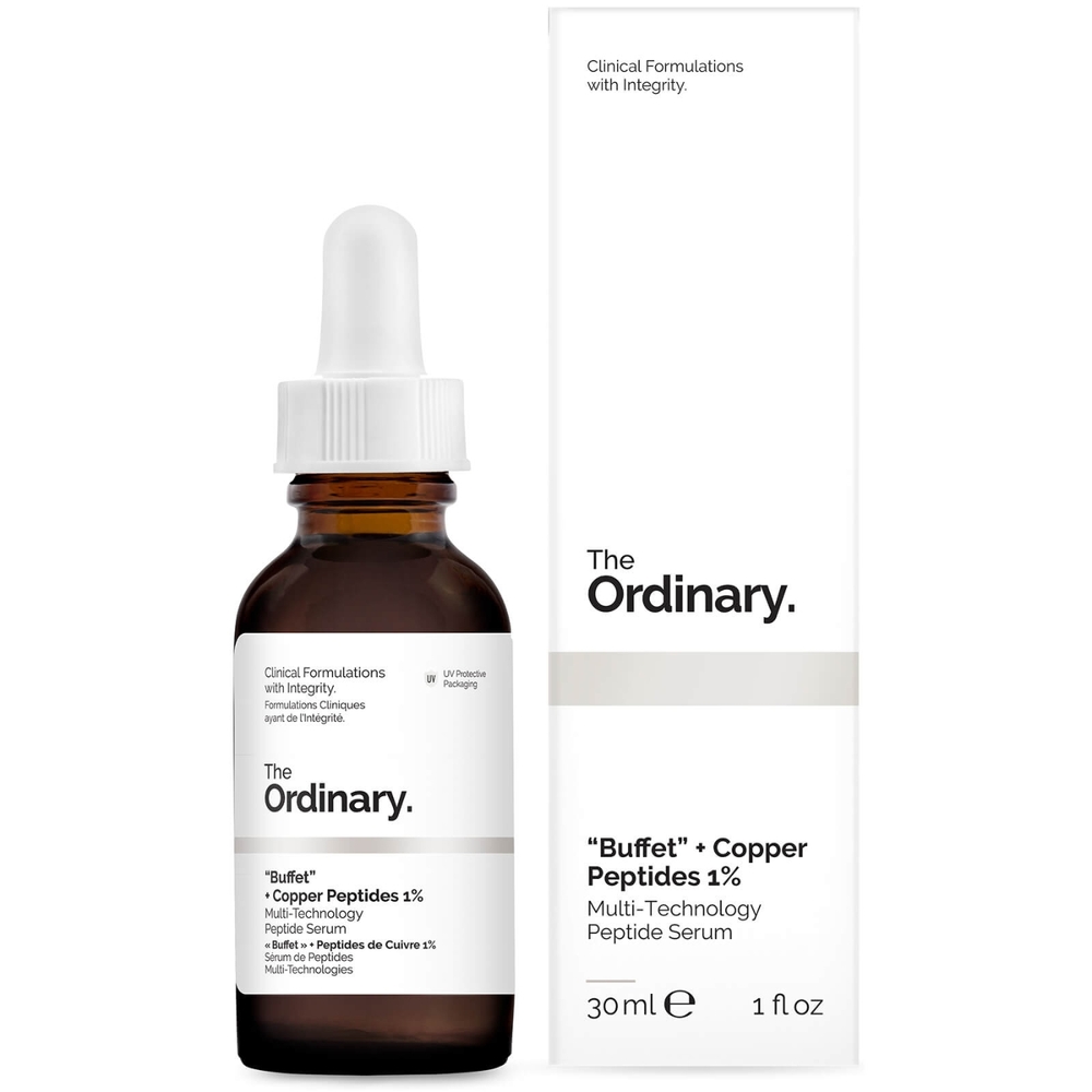 The Ordinary Buffet + 藍銅胜肽精華液 30ml