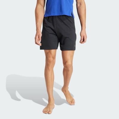 adidas 愛迪達 短褲 男款 運動褲 YOGA SHORT 黑 IL7145 (L4897)