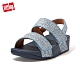 【FitFlop】MINA GLITTER MIX BACK-STRAP SANDALS後帶涼鞋-女(瓷藍色) product thumbnail 1