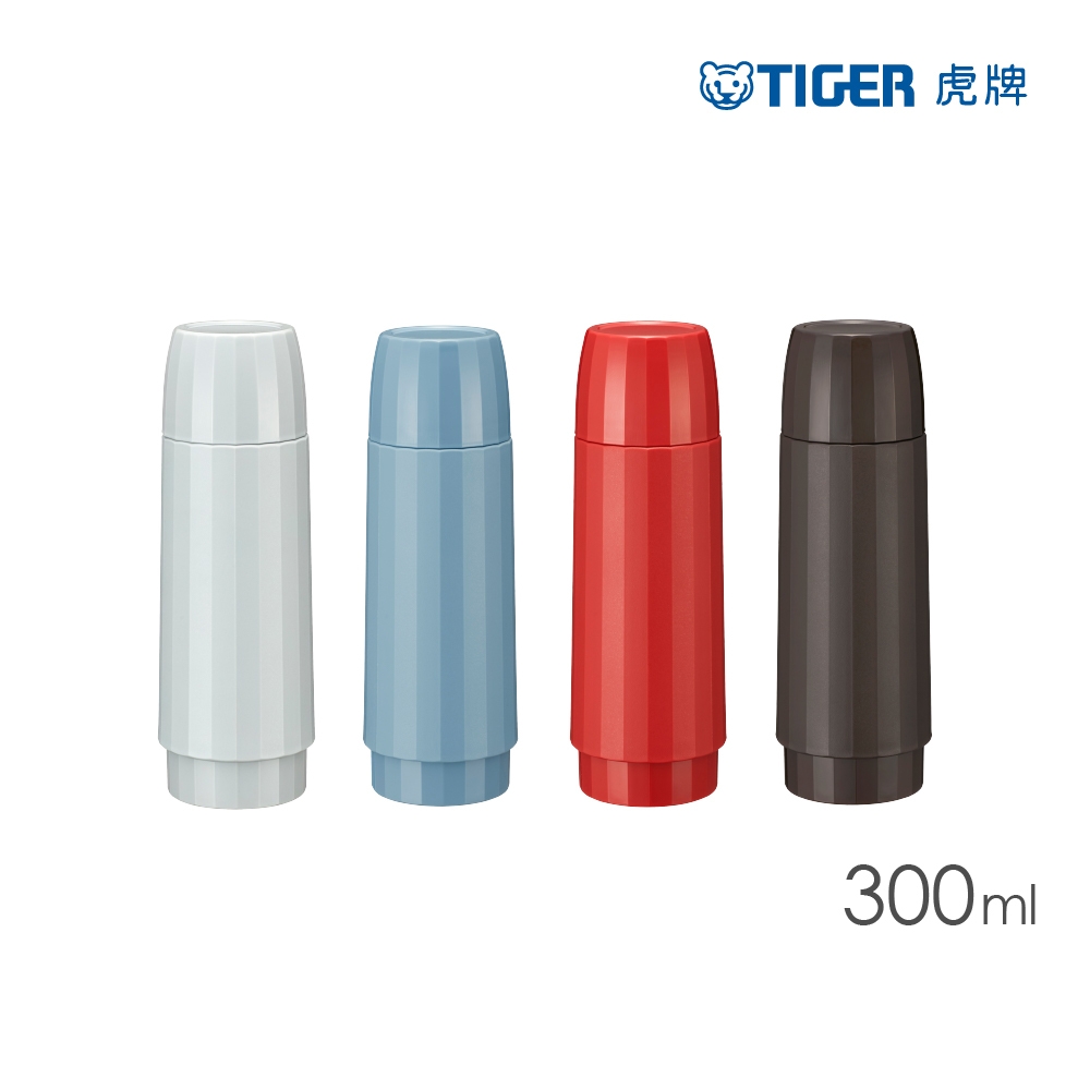 TIGER虎牌 不鏽鋼保溫杯_輕量霧面附杯蓋300ml(MSK-A030)