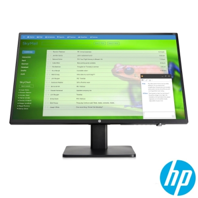 HP P241v 23.8吋 IPS 防眩光電腦螢幕