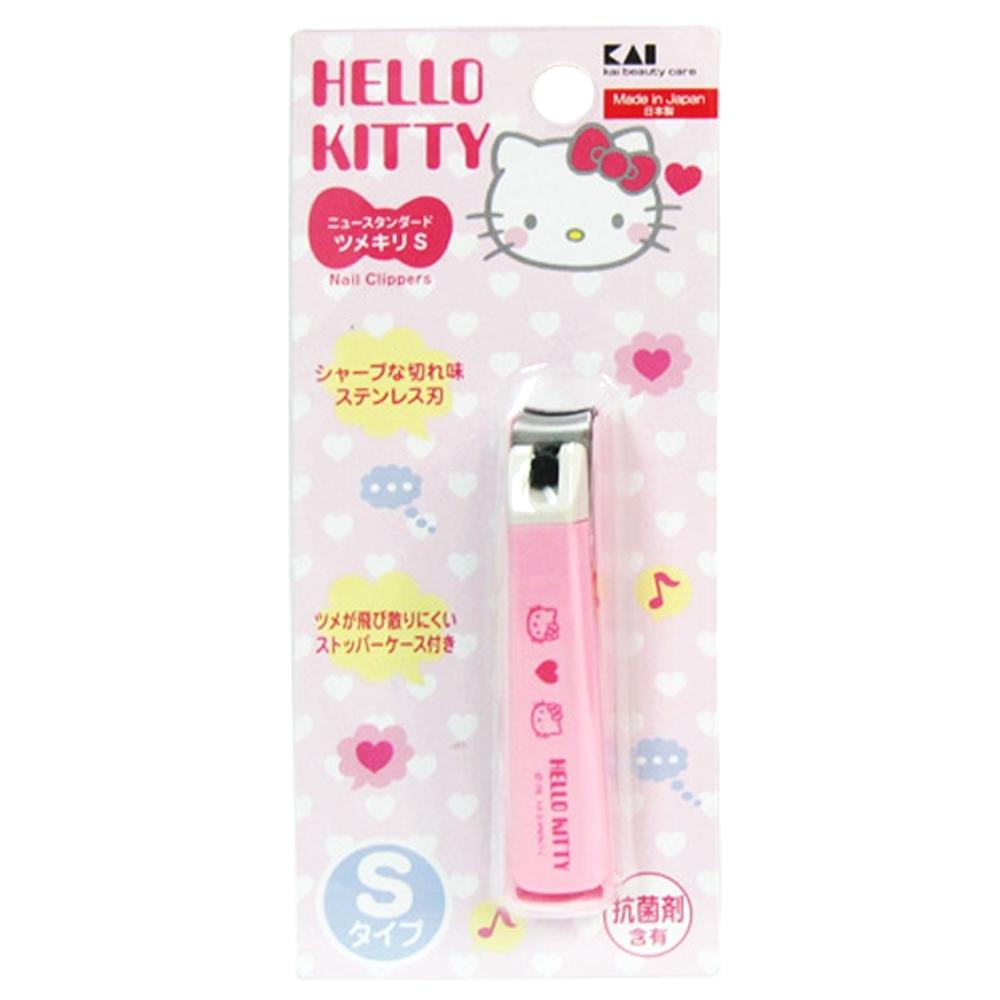 日本KAI貝印Hello Kitty指甲刀-S×2入