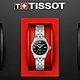 TISSOT 天梭 官方授權 Le Locle 力洛克系列圖騰紋機械女錶 母親節禮物-25mm T41118353 product thumbnail 1