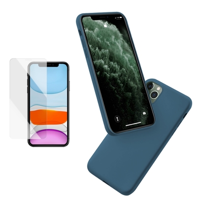 iPhone11ProMax 手機保護殼 液態 軟式 手機保護殼 買手機殼送保護貼
