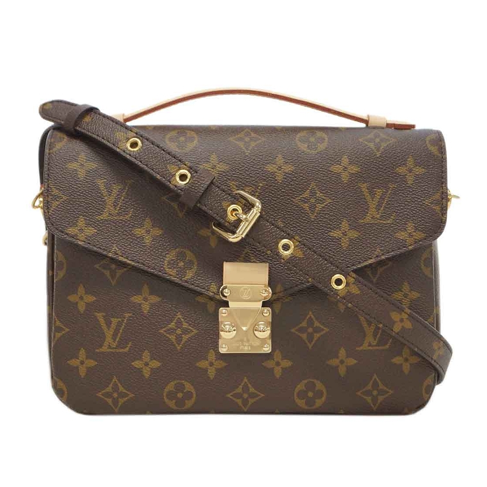 LOUIS VUITTON Monogram Micro Metis Brown M44875 bag