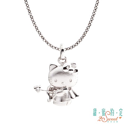 甜蜜約定 HelloKitty 射手座Kitty純銀墜子 送項鍊