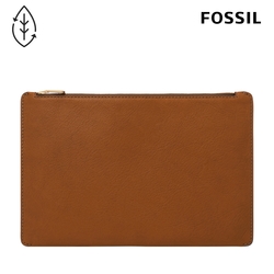 FOSSIL Gift 真皮收納包-金棕色 SLG1583216