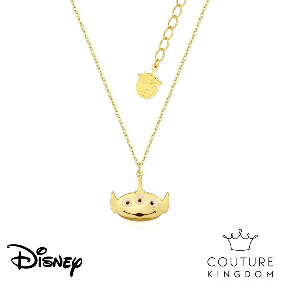 Disney Jewellery by Couture Kingdom 玩具總動員三眼怪鍍14K金項鍊 by