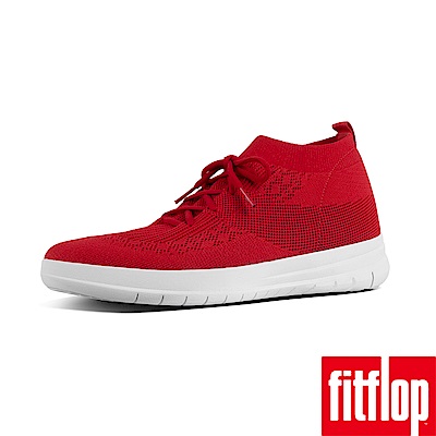 FitFlop UBERKNIT LACE-UP SNEAKERS-激情紅