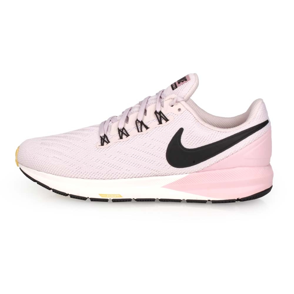 NIKE 女 慢跑鞋 W AIR ZOOM STRUCTURE 22 粉藕黑