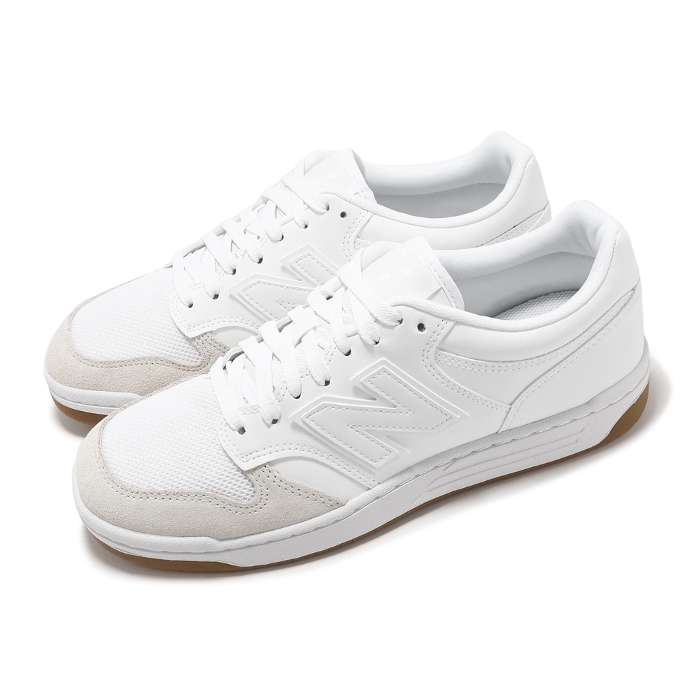 New Balance 休閒鞋 BB 480 Low 男鞋 女鞋 白 魔鬼氈 復古 膠底 情侶鞋 運動鞋 NB BB480LFR-D