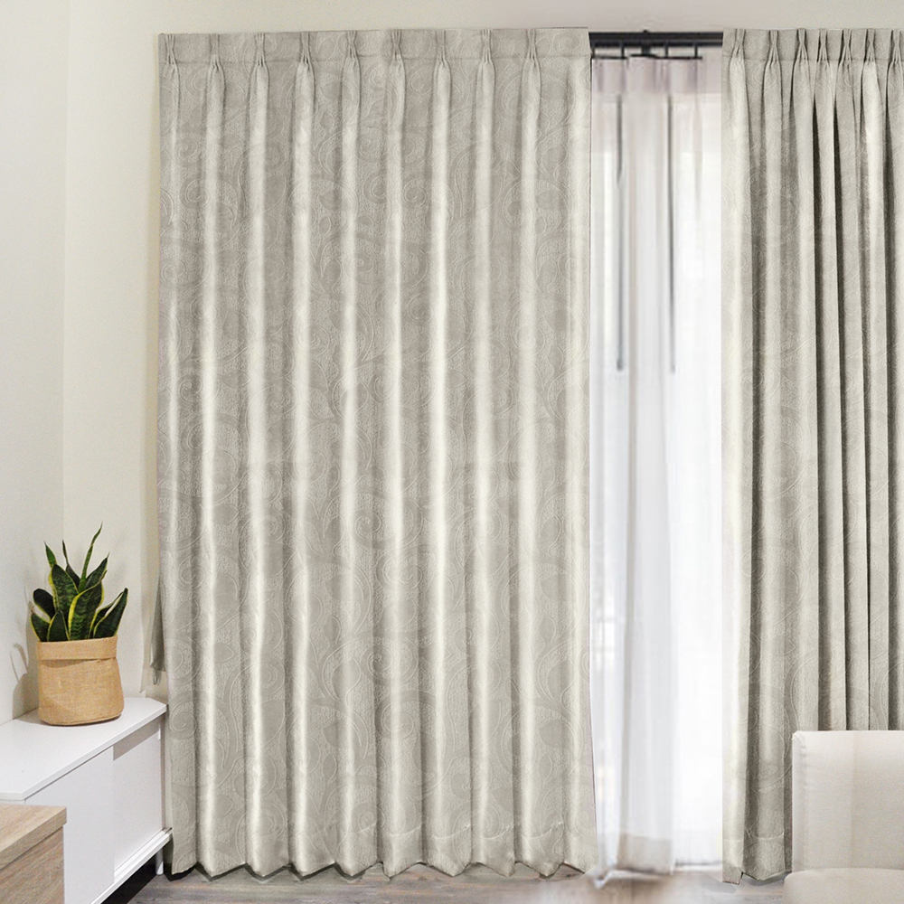 北歐精緻典雅柔紗系列窗簾100x130 cm (兩款)