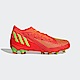 Adidas Predator Edge.3 MG J GV8506 中童 足球鞋 運動 室外 訓練 貼合 橘紅 product thumbnail 1