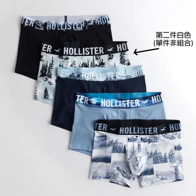 Hollister Co. HCO Hollister 男性內褲 單件 白色 2239