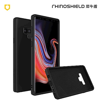 犀牛盾 Samsung Note 9 Solidsuit經典防摔背蓋手機殼-黑色