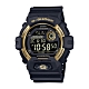 CASIO卡西歐 G-SHOCK 黑金 黑色反轉液晶 G-8900GB-1_52.5mm product thumbnail 1