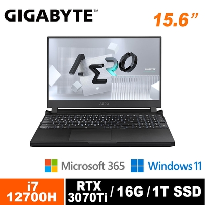 技嘉 GIGABYTE AERO 5 XE4 創作者筆電(i7-12700H/16G/RT