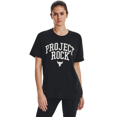 【UNDER ARMOUR】UA 女 Pjt Rock Hwt 短T-Shirt