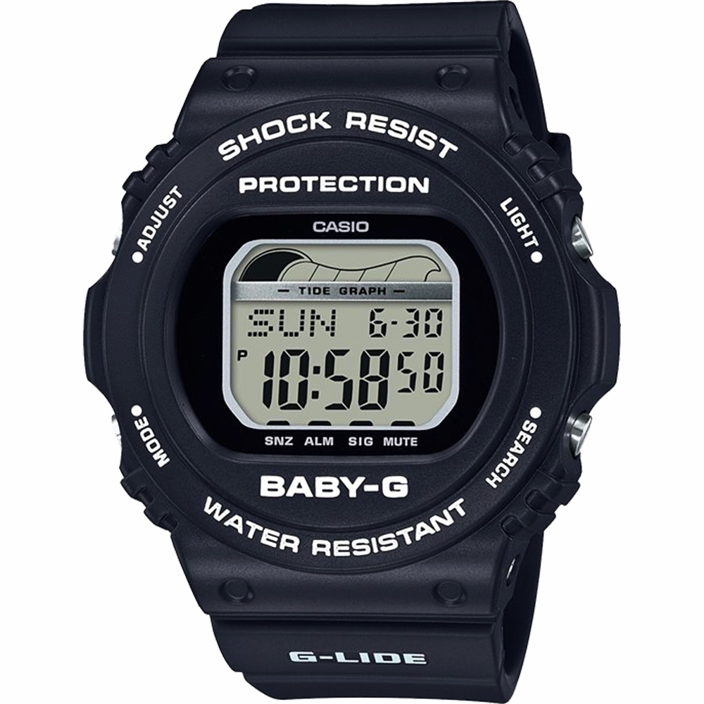 CASIO 卡西歐 Baby-G 衝浪手錶-BLX-570-1