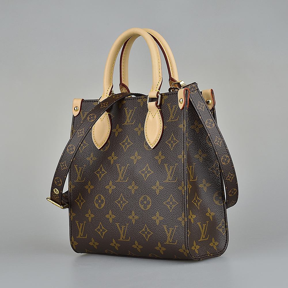 Authentic LOUIS VUITTON Monogram Sac Plat BB M45847 Bag #260-006