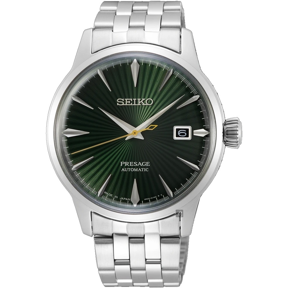 SEIKO 精工 Presage Cocktail 調酒師機械錶 送禮推薦 (SRPE15J1)_SK045