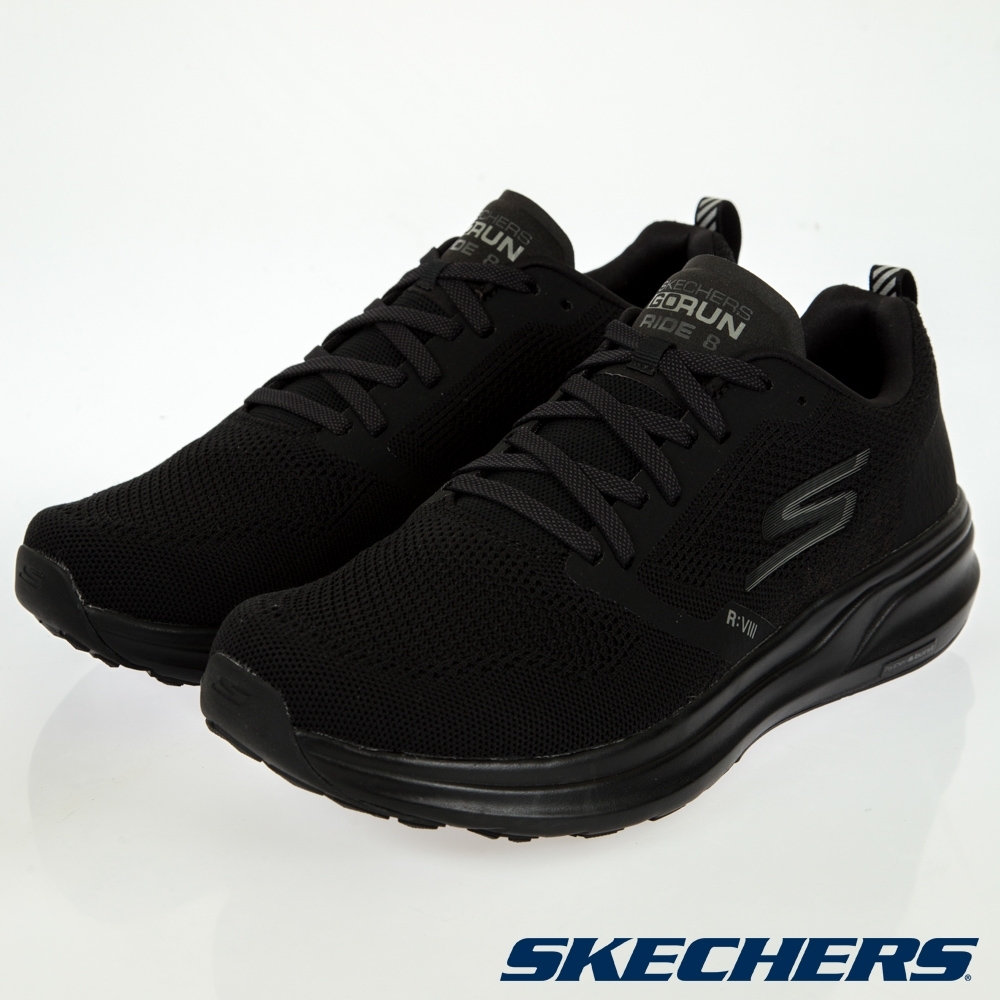 SKECHERS 慢跑鞋 男慢跑系列 GORUN RIDE 8-55224BBK